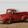 Vintage Truck Red